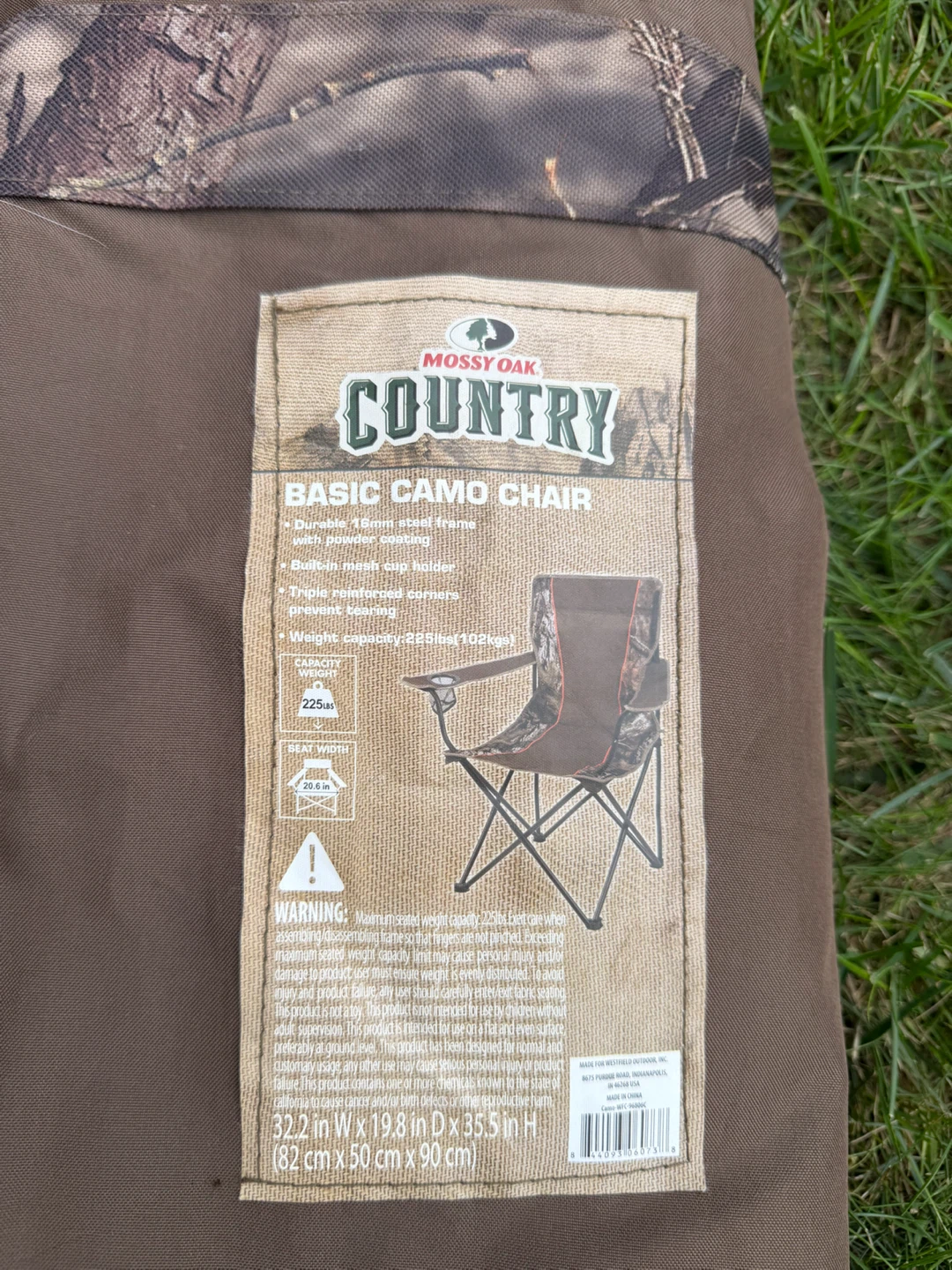 2 Mossy Oak Country Camo Folding Chairs - photo 5