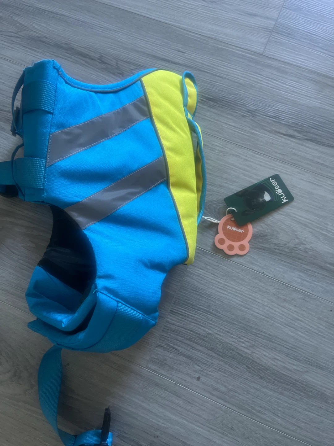 Kueser Dog Life Jacket Blue Large