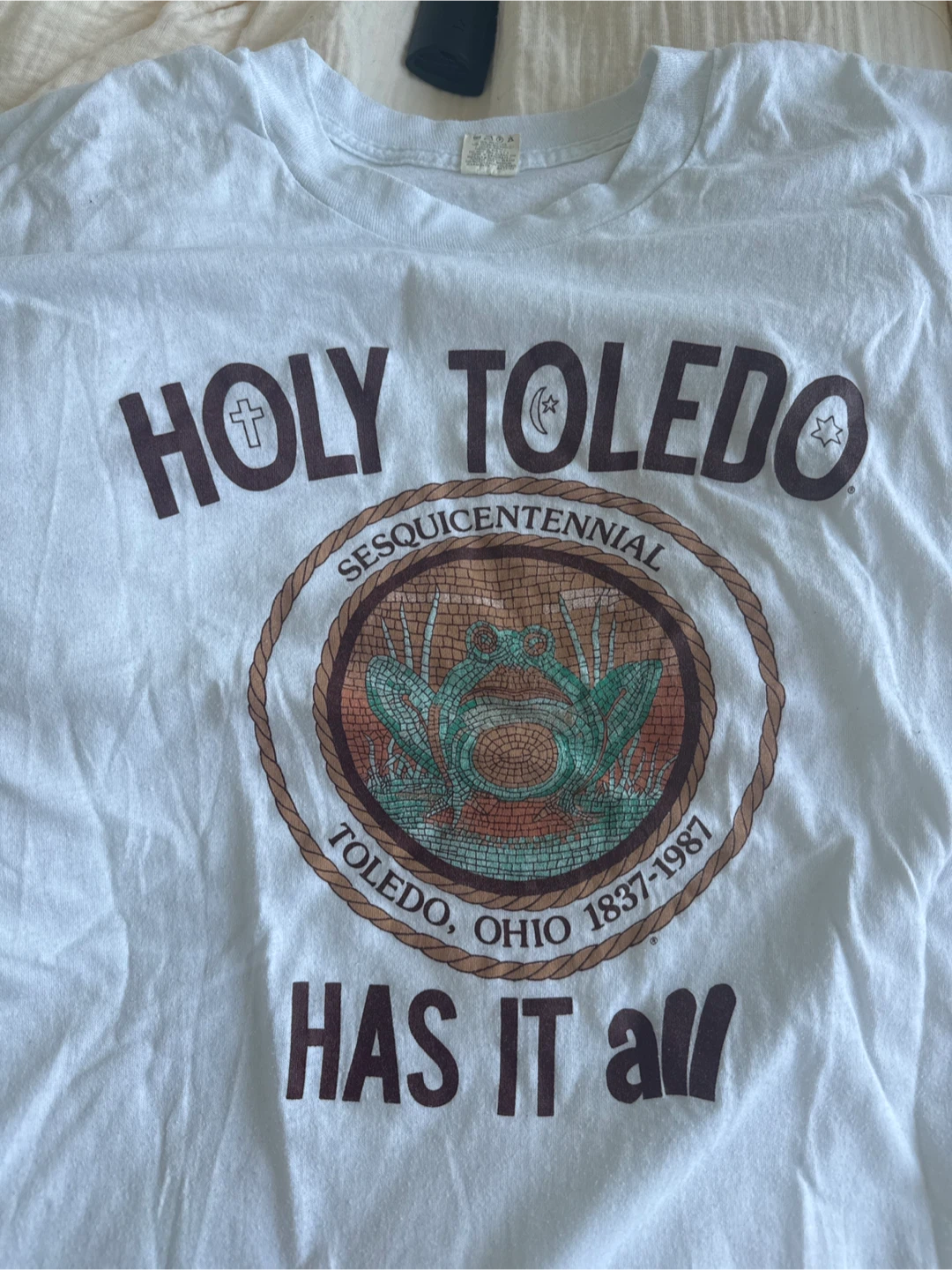 Vintage Holy Toledo Sesquicentennial T-Shirt XL - photo 2
