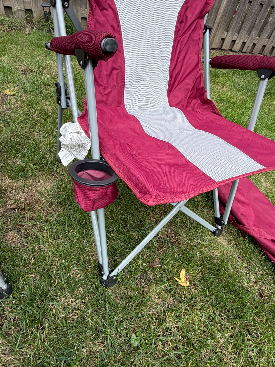 3 Member’s Mark Folding Camping Chairs 325 lb Capacity - photo 2