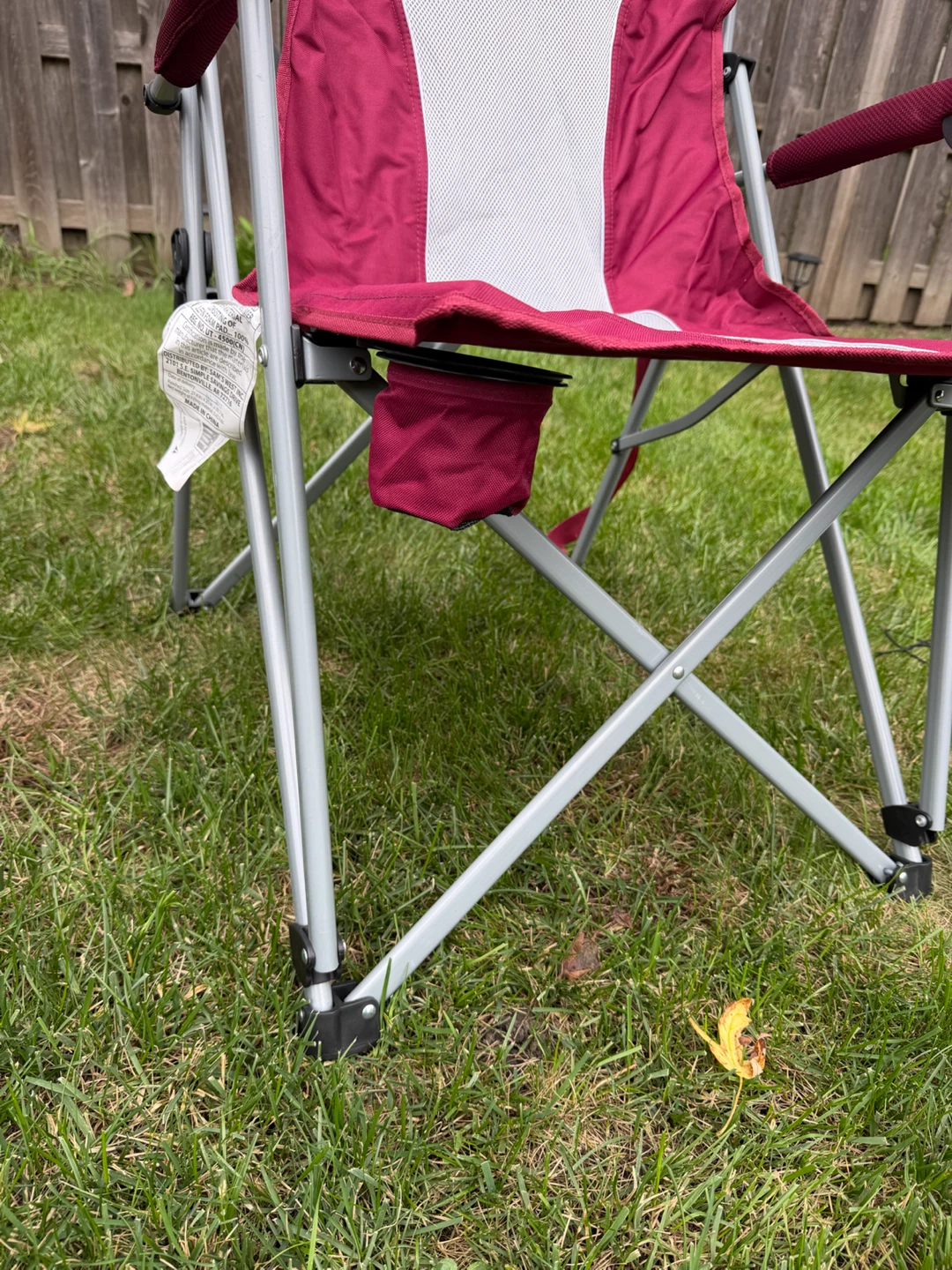 3 Member’s Mark Folding Camping Chairs 325 lb Capacity - photo 3