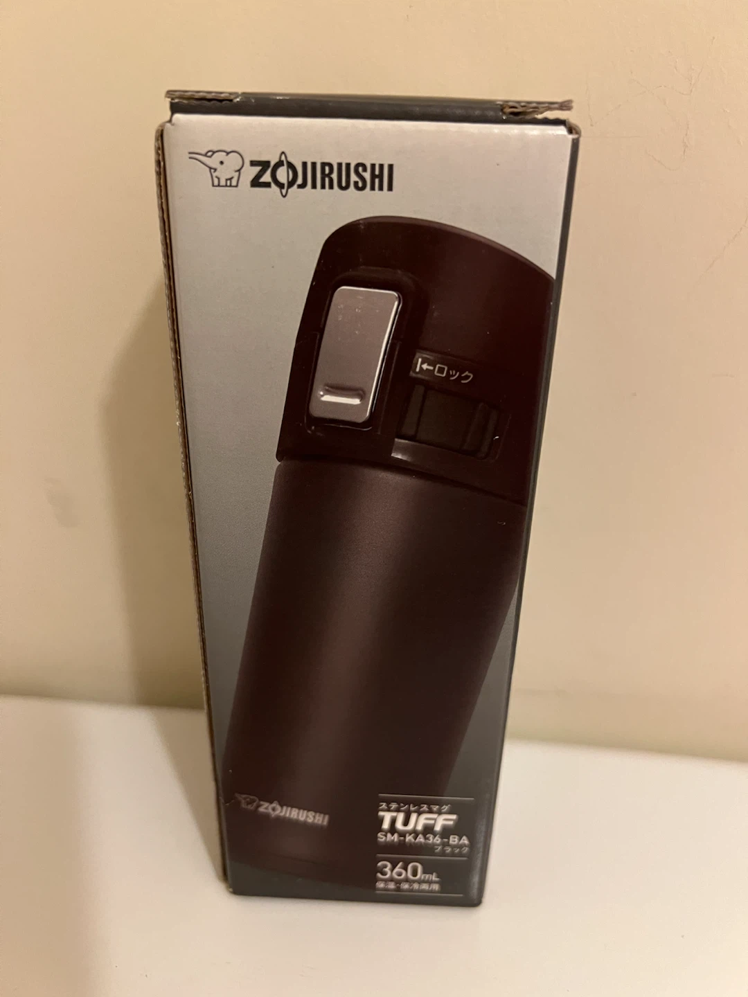 Zojirushi Tuff Stainless Mug SM-KA36-BA 360ml