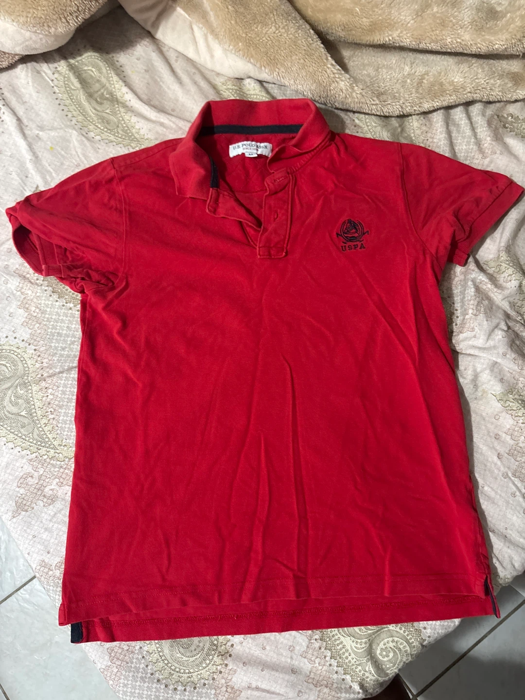 Lot of 2 Men's Polo Shirts Size M