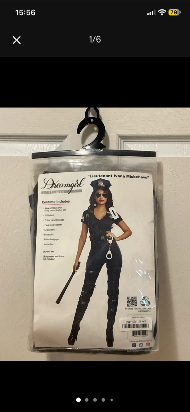 Dreamgirl Lieutenant Ivana Misbehave Costume