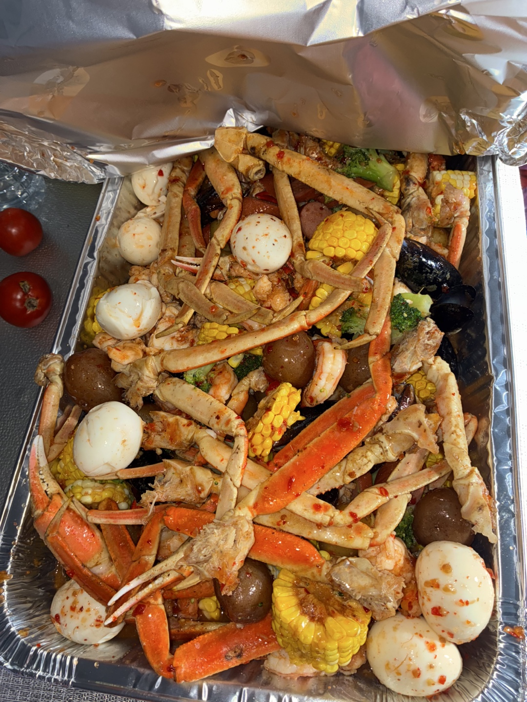 Seafood Boil and Seafood Fried Rice Combo BULK only.