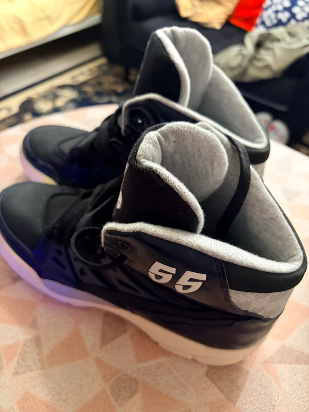 Adidas Originals Mutombo 55 High-Top Sneakers - photo 3