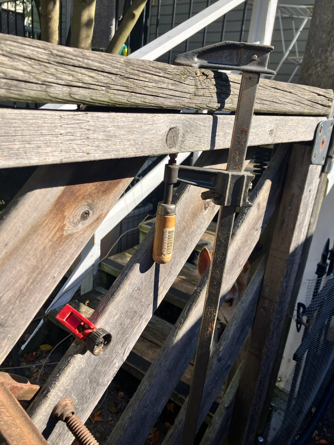 3 clamps, Bar Clamp and C-Clamp