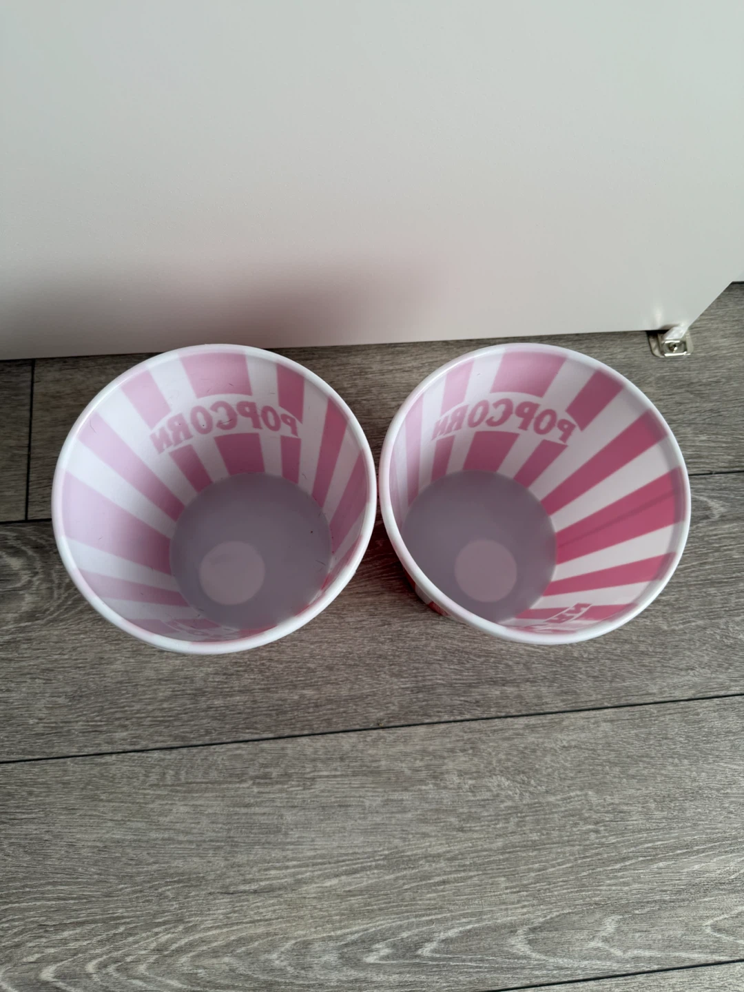 Two Striped Popcorn Buckets - photo 3