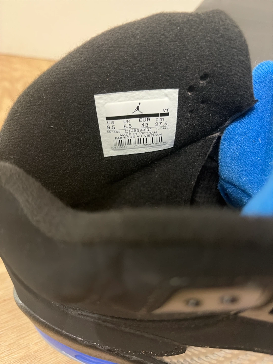 Air Jordan 5 Retro Racer Blue Size 9.5 Open to offers - photo 4