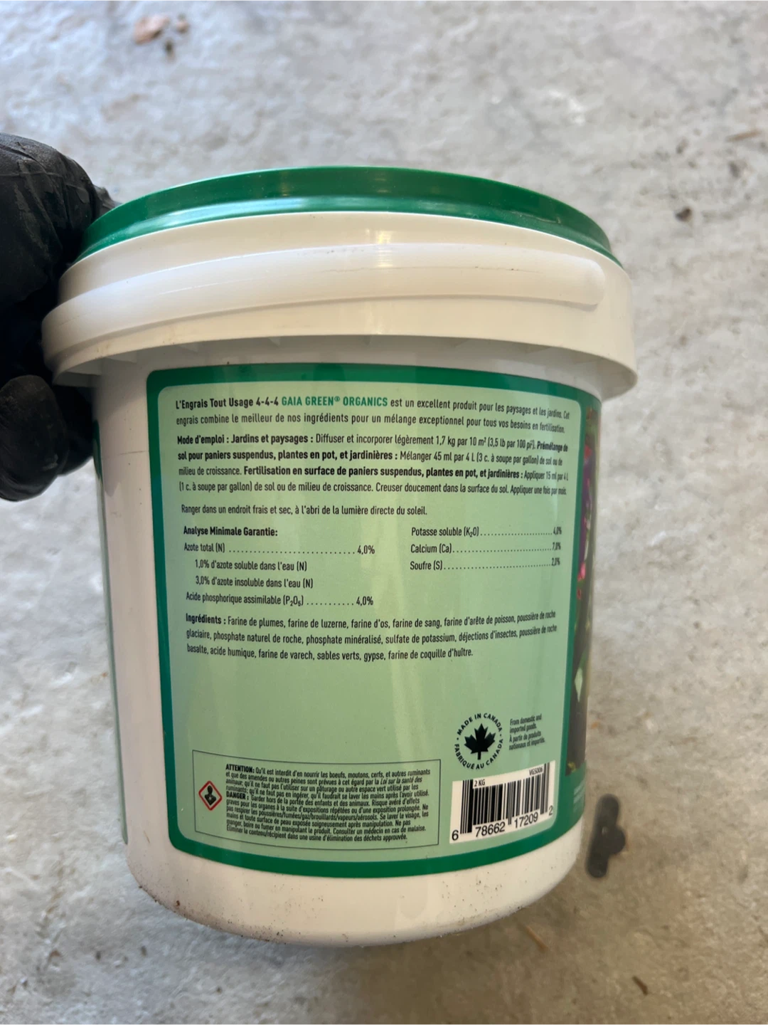 Gaia Green All Purpose 4-4-4 Fertilizer - photo 2