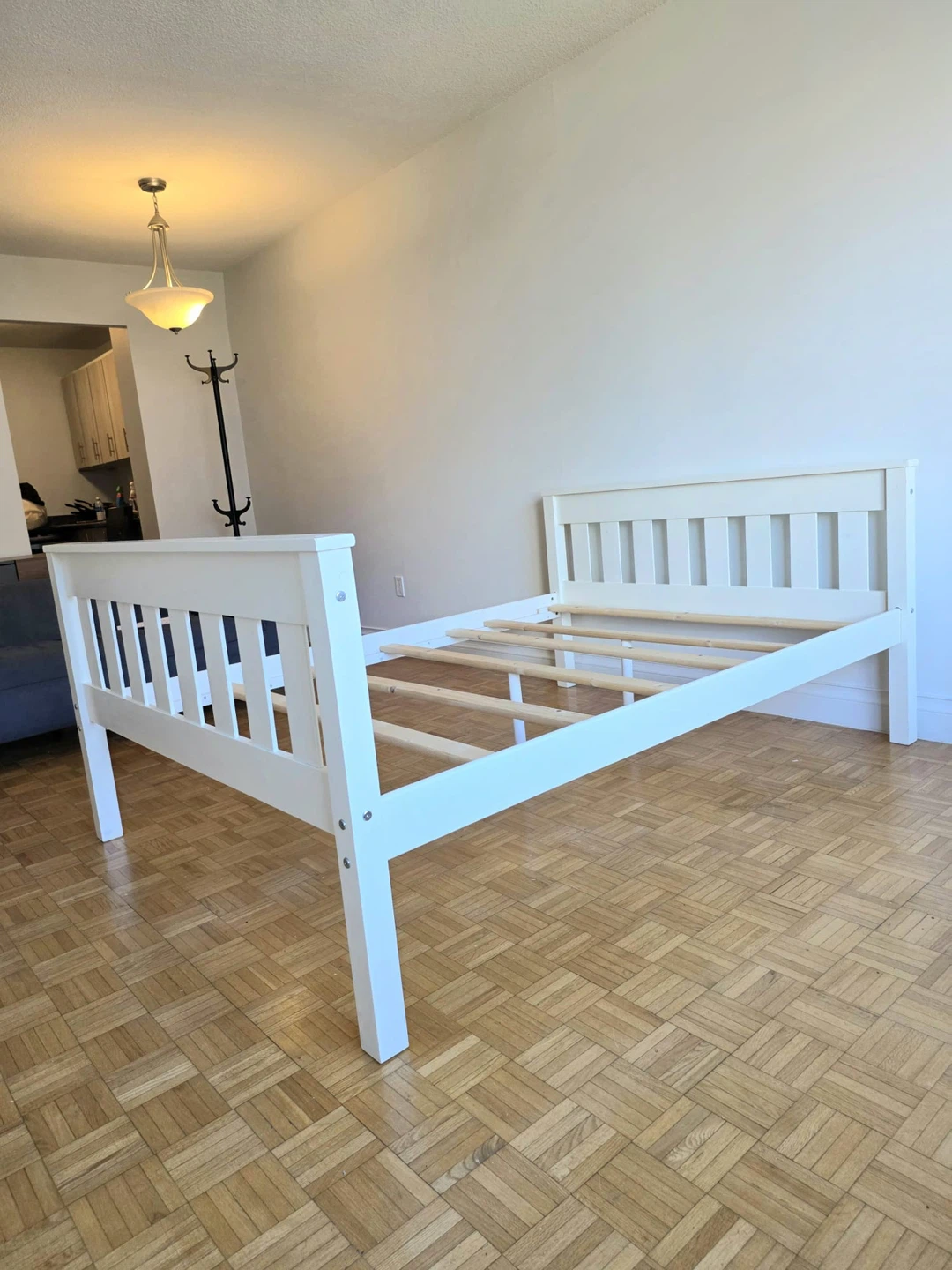 White Double Bed Frame