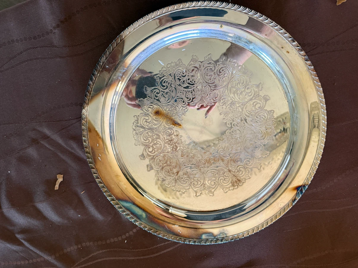 Wm. A. Rogers Silver Plated Serving Tray