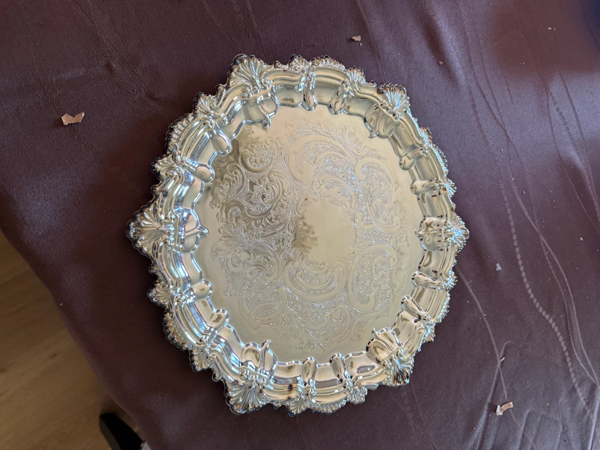 Wm. A. Rogers Silver Plated Serving Tray