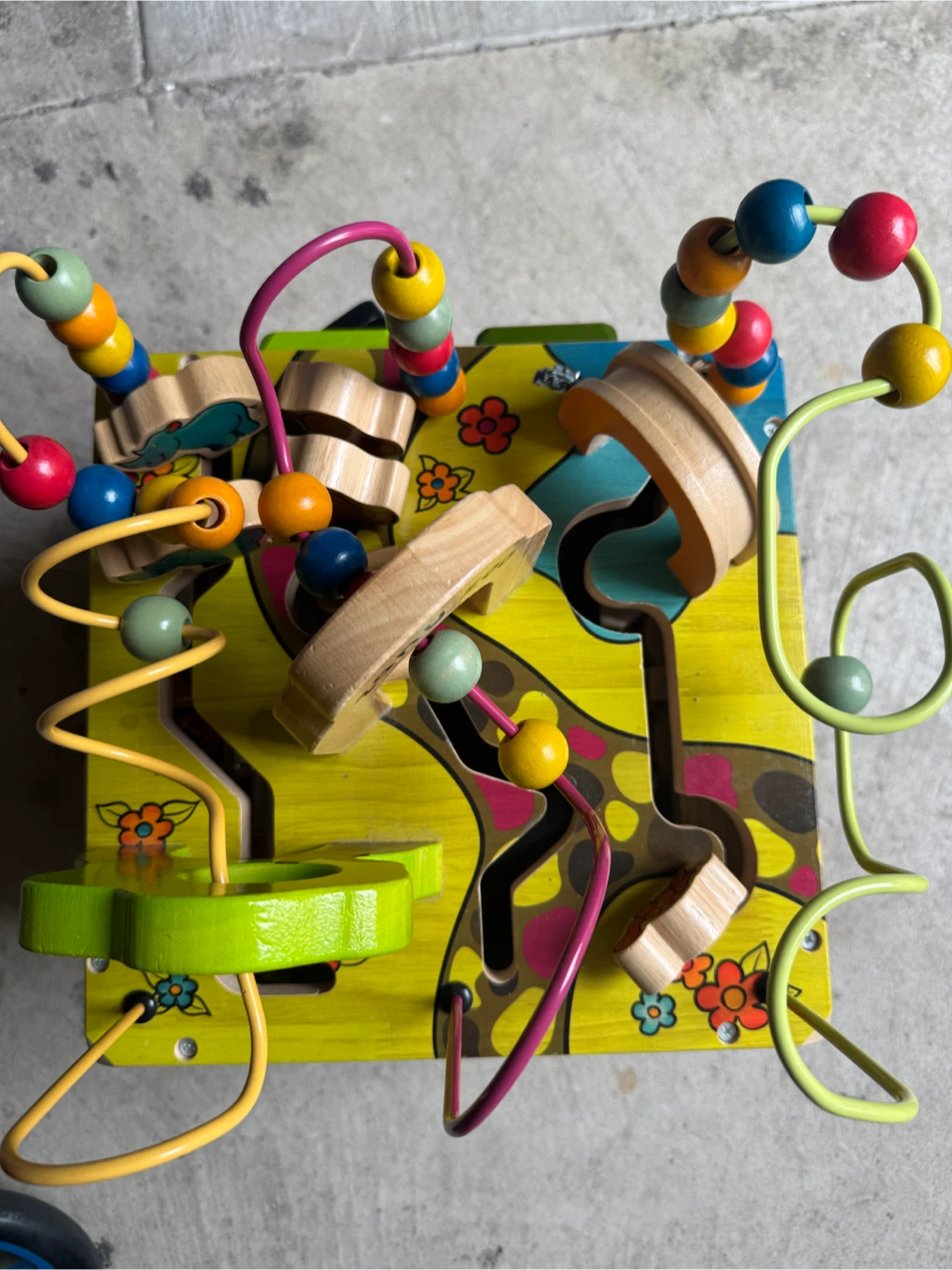 B. Toys Wooden Activity Cube - photo 5