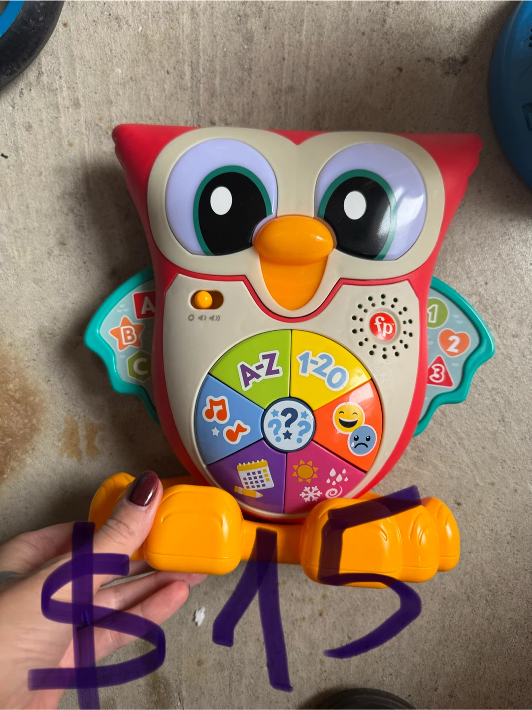 Assorted Fisher-Price and VTech baby toys