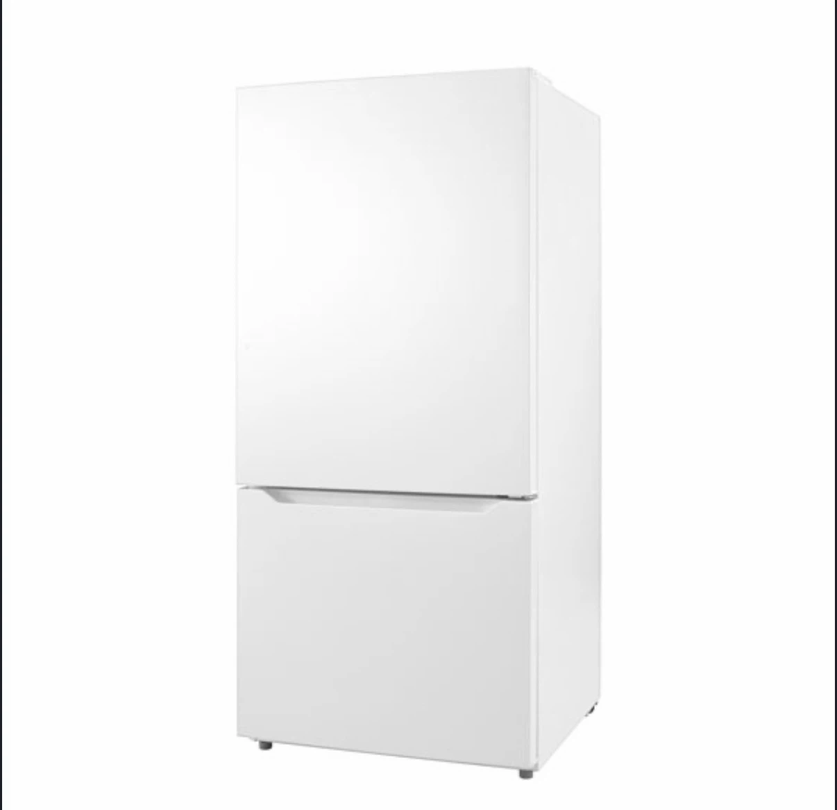 Insignia 18.6 Cu. Ft. Bottom Freezer Refrigerator - White - photo 4