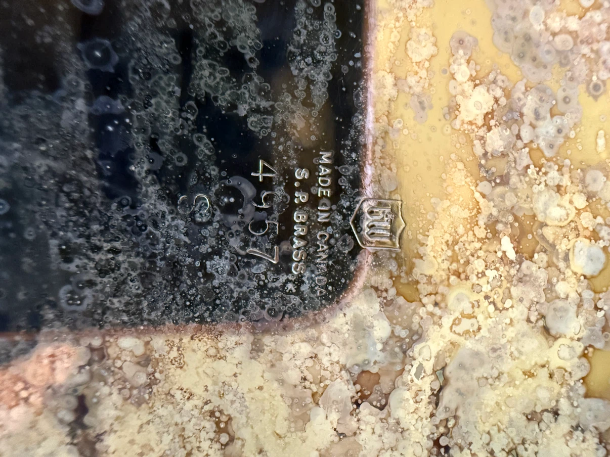 Vintage Birks Brass Serving Tray - photo 2