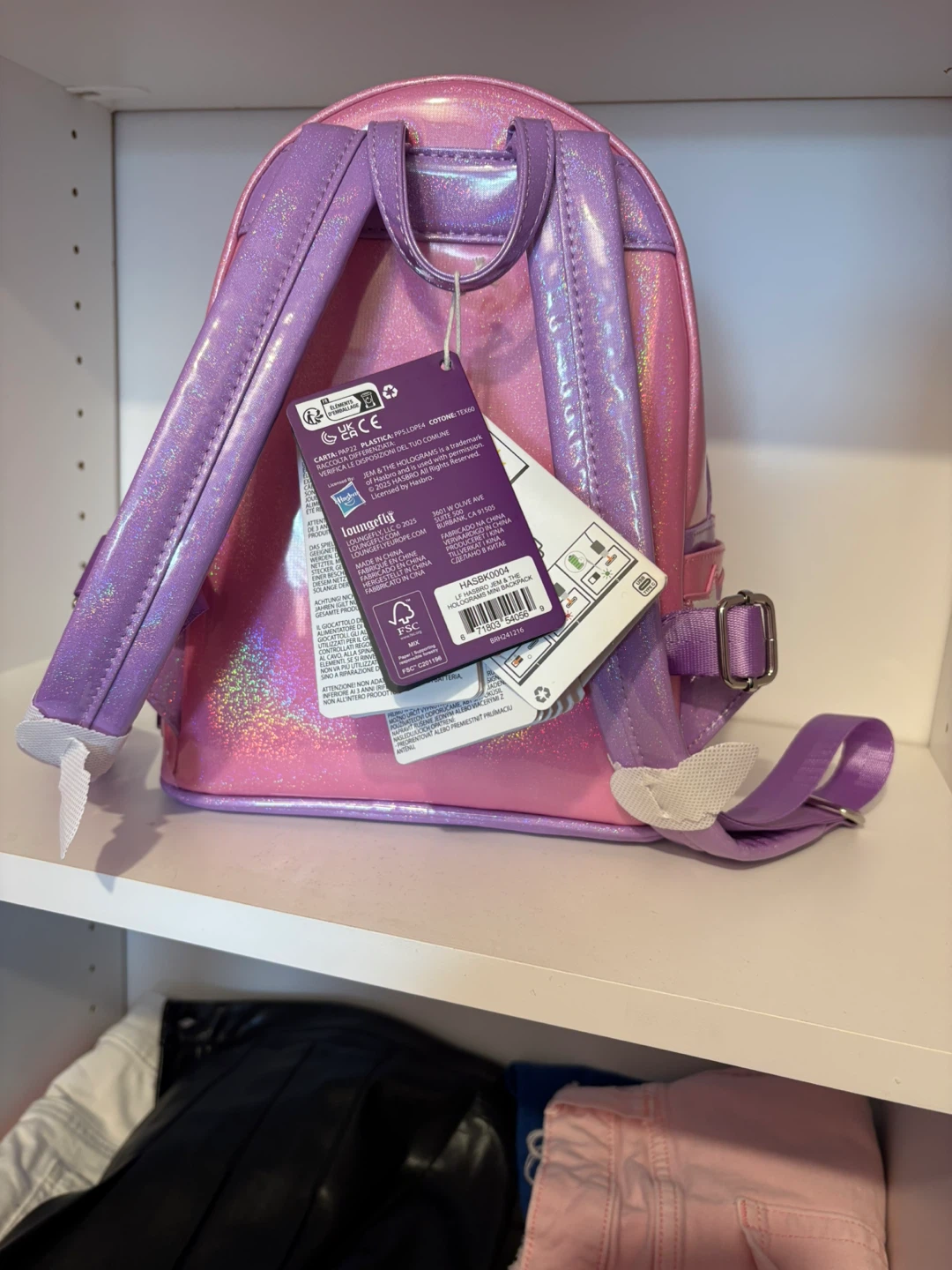 Loungefly Jem and the Holograms Mini Backpack - photo 2