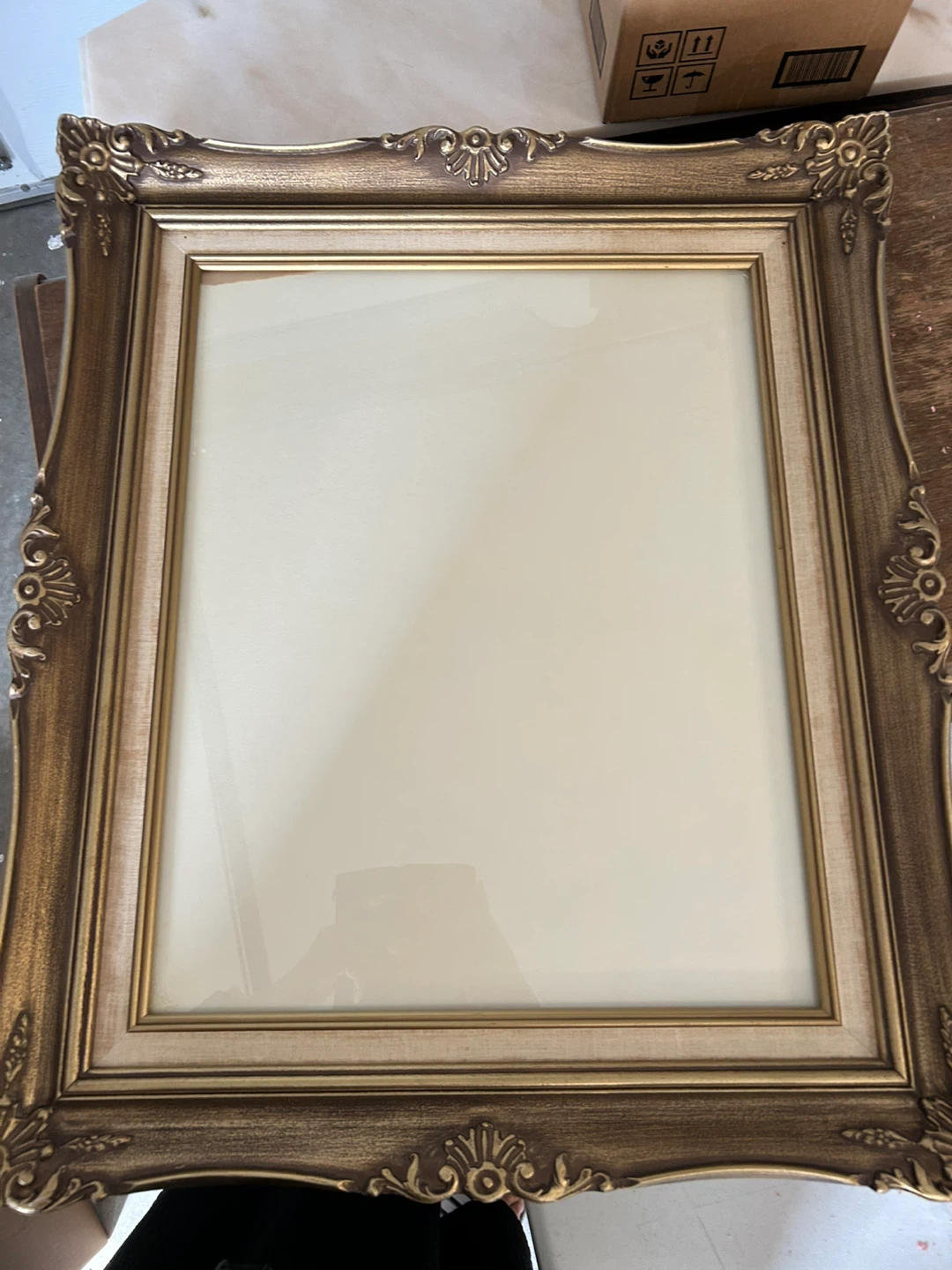 Ornate Gold Vintage-Style Picture Frame