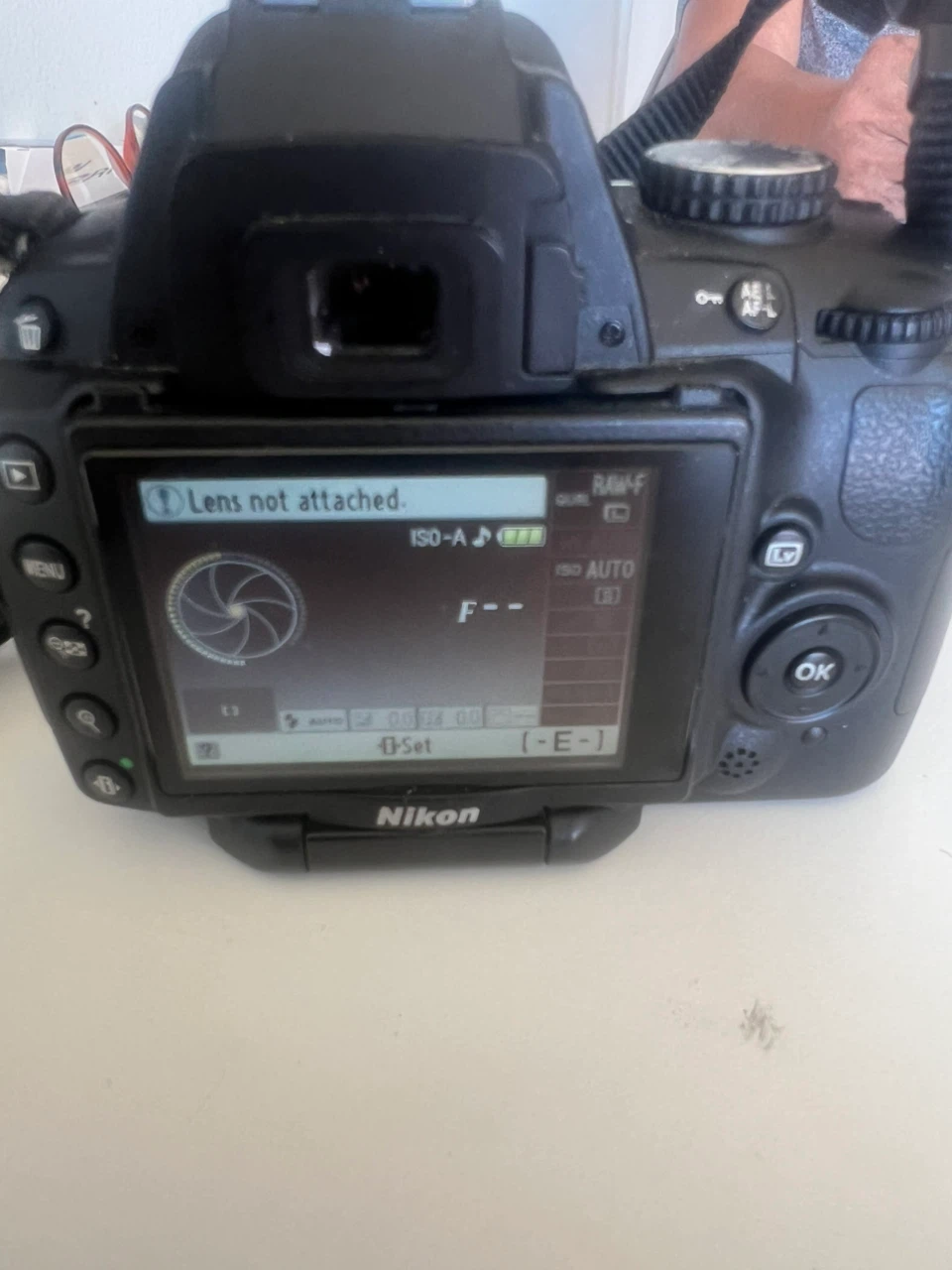 Nikon D5000 DSLR Camera Body