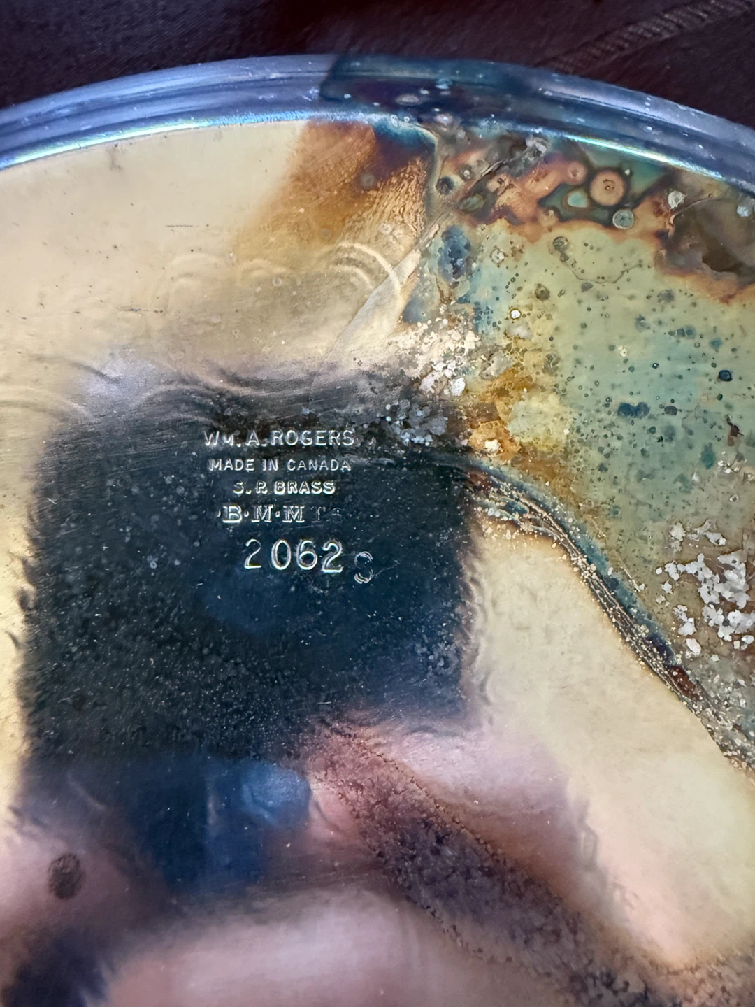 Wm. A. Rogers Silver Plated Tray - photo 2