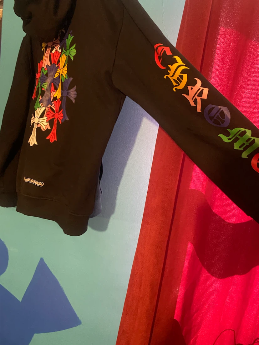 Chrome Hearts Multi-Colour Cross Zip Hoodie - photo 3