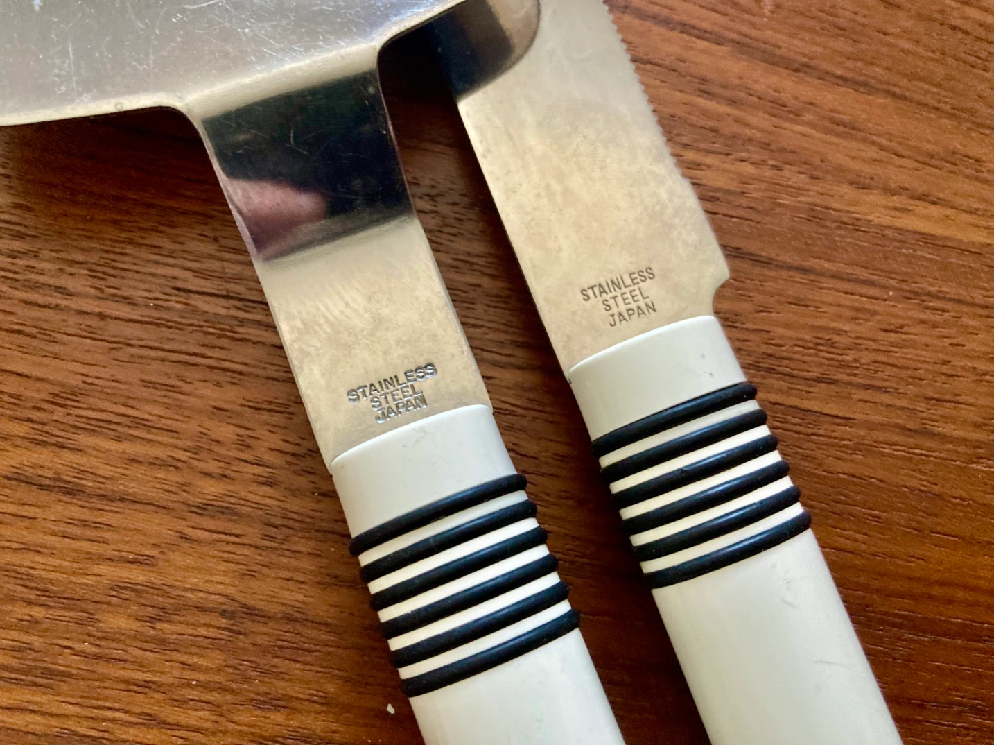 Vintage postmodern cake and pie serving set - photo 3