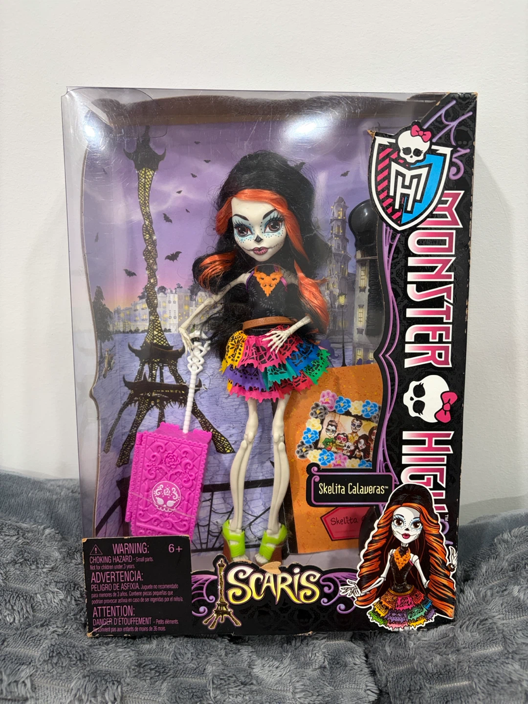 2012 Monster High Scaris Skelita Calaveras Doll