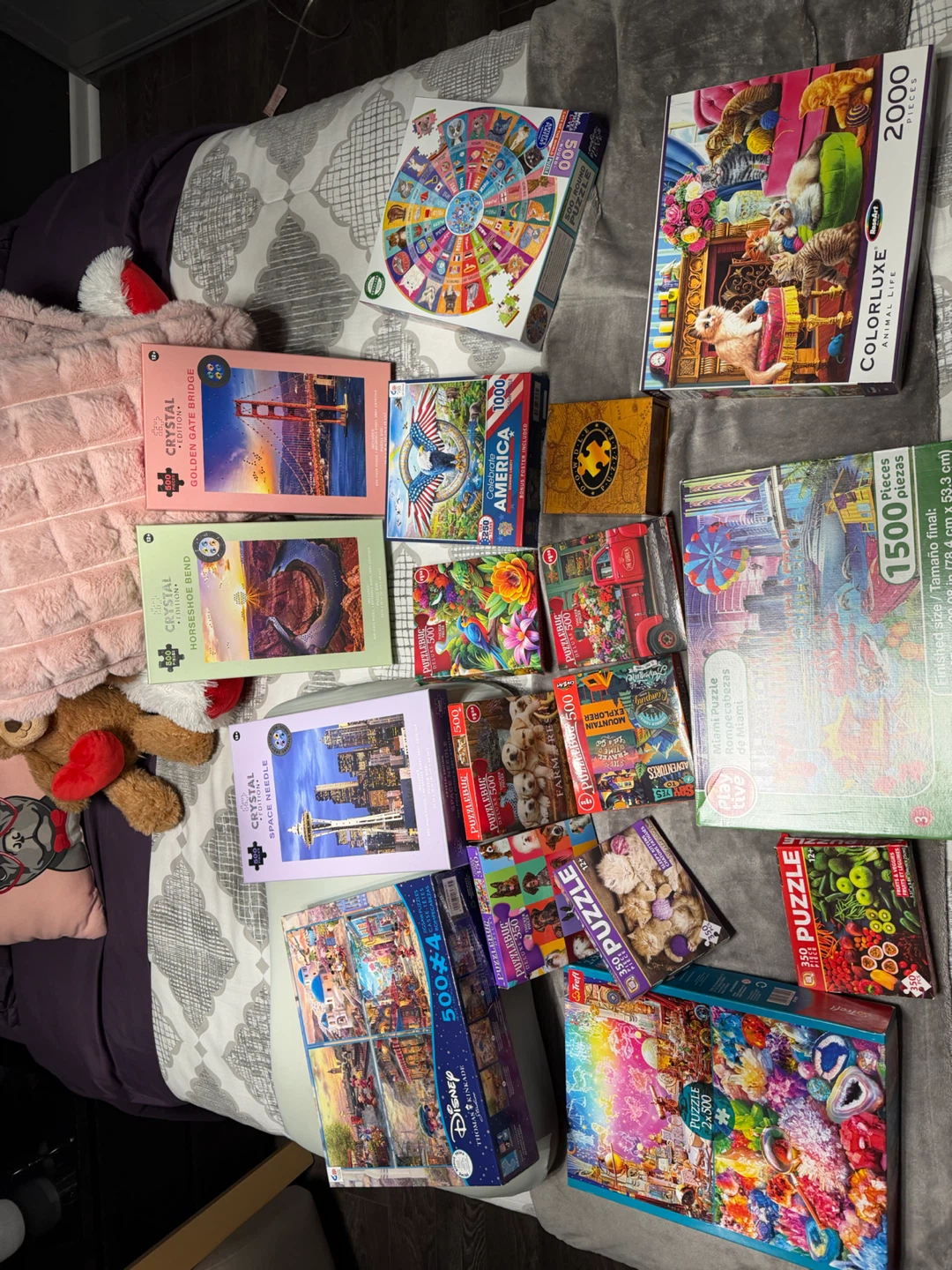 Assorted Jigsaw Puzzle Collection