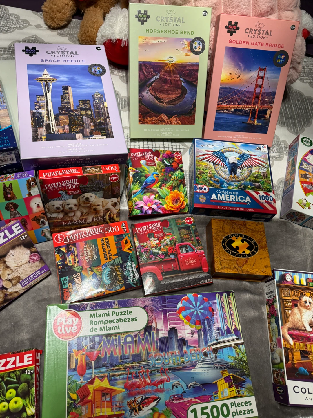 Assorted Jigsaw Puzzle Collection - photo 3