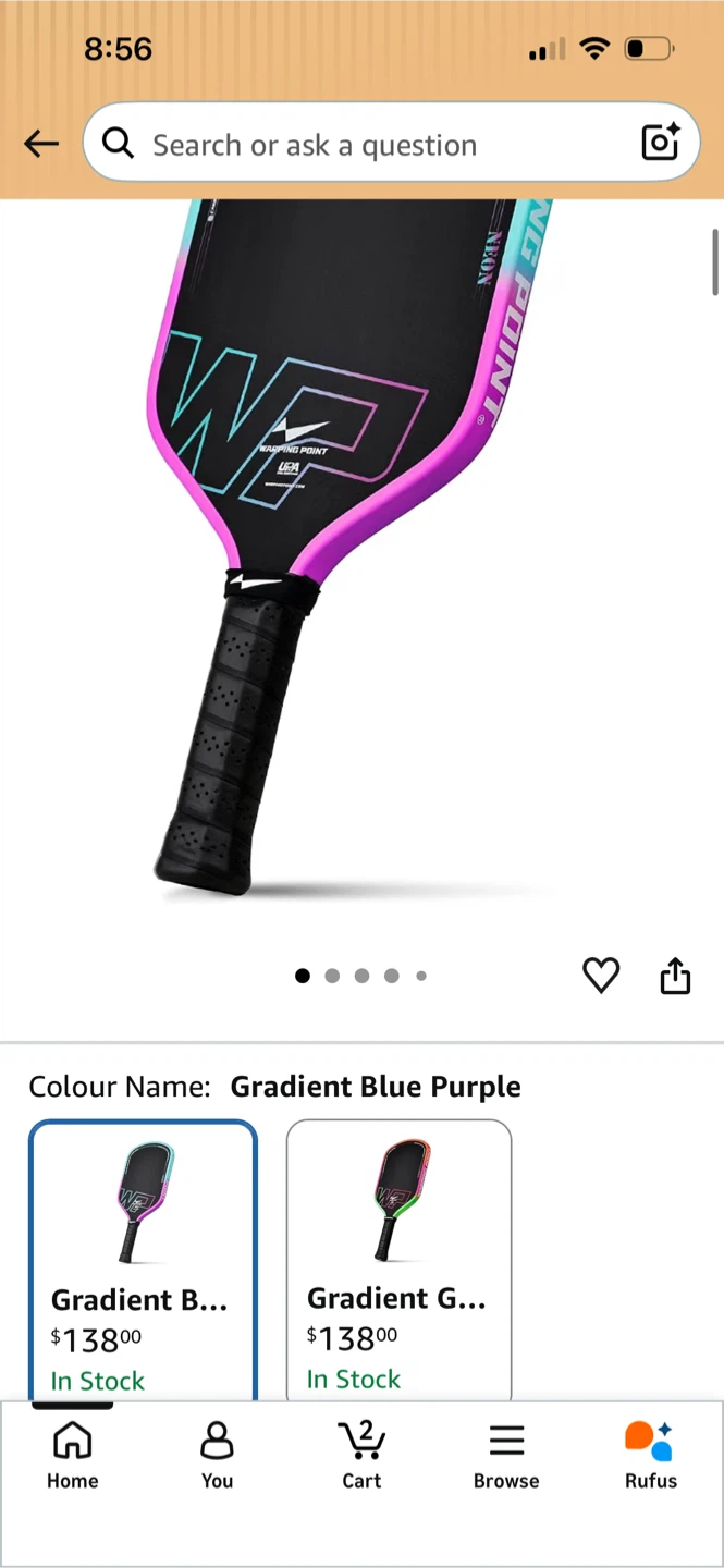 Warping Point Pickleball Paddle - photo 3