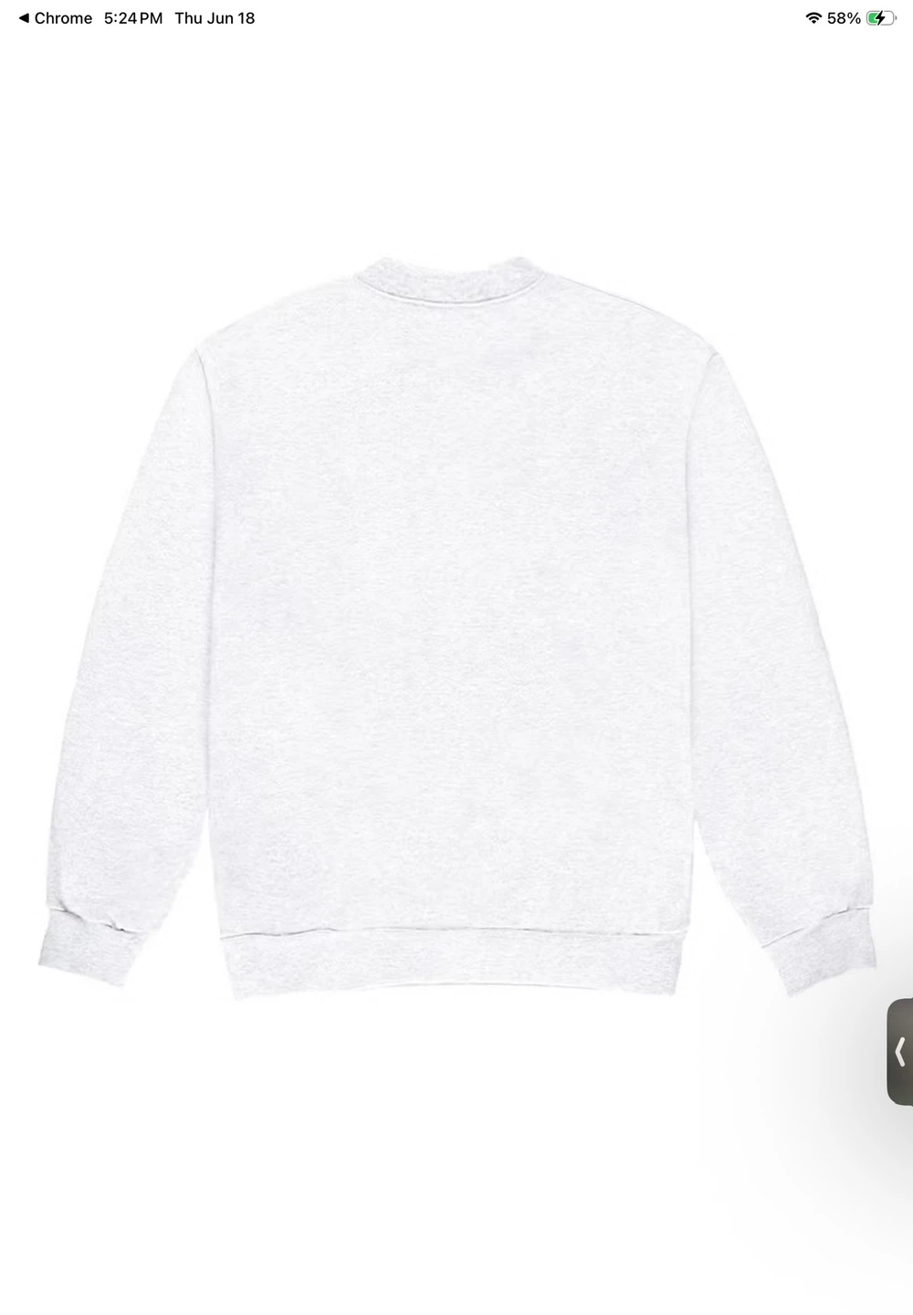 Travis Scott Cactus Jack x McDonald's Crewneck Sweatshirt - photo 2