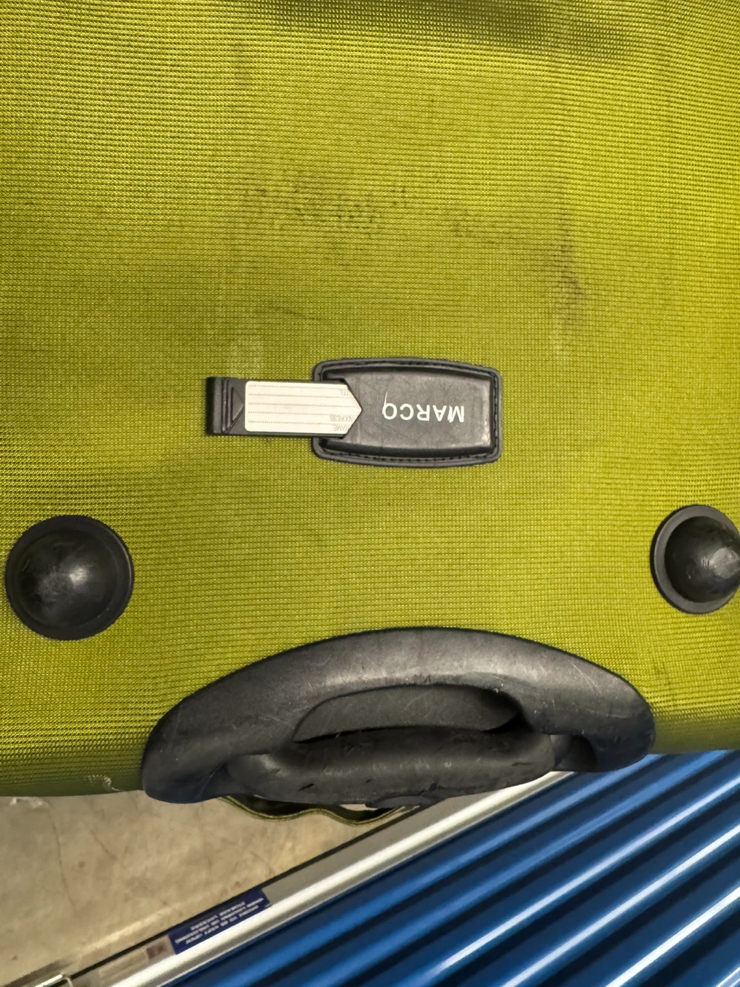 Marco lime green rolling suitcase - photo 2