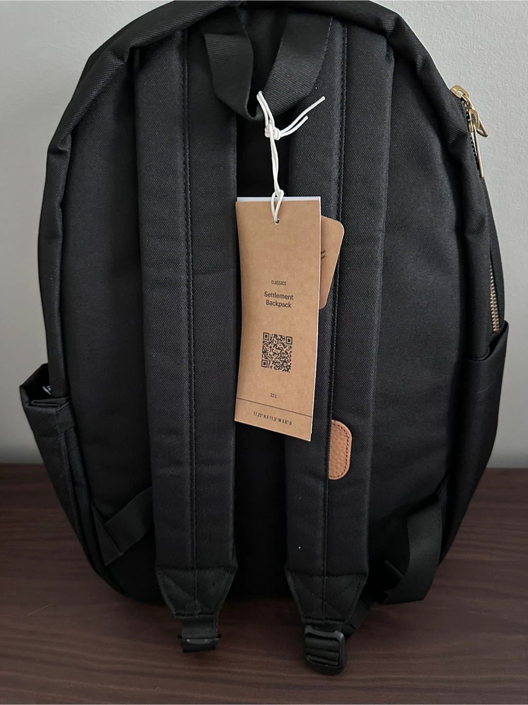 Herschel Settlement Backpack Black size 22L - photo 3