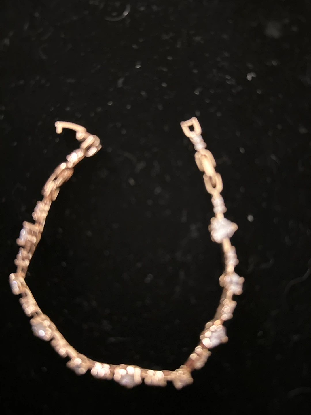 14k laminated Gold-Tone Crystal Tennis Bracelet - photo 2