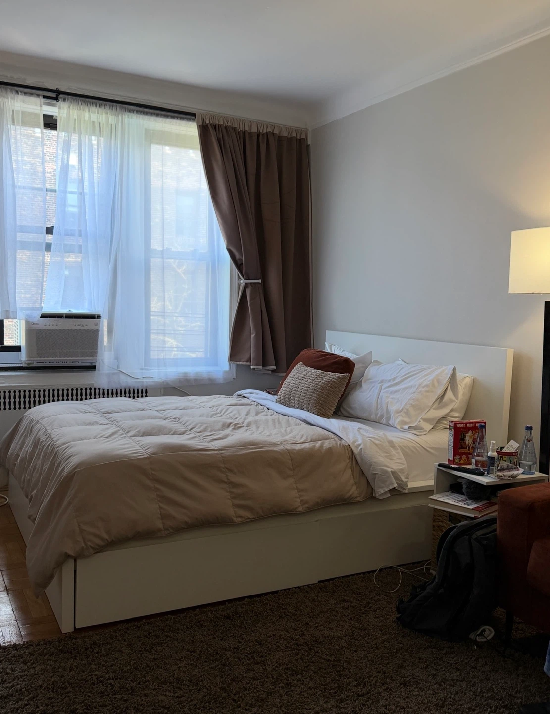 IKEA Malm White Bed Frame with Storage (Queen) - photo 2