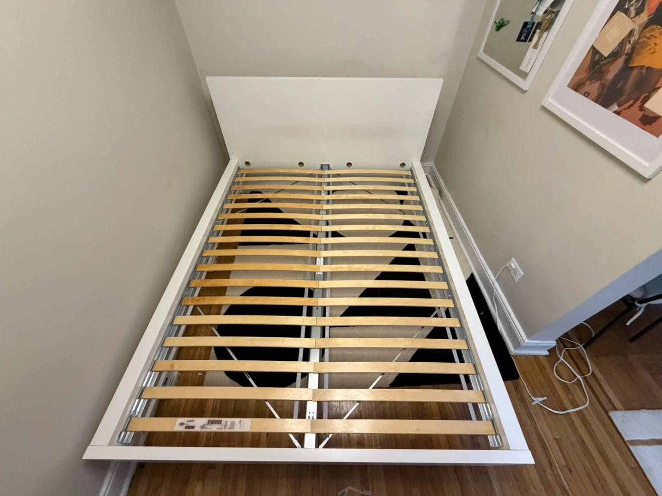 IKEA Malm White Bed Frame with Storage (Queen) - photo 5