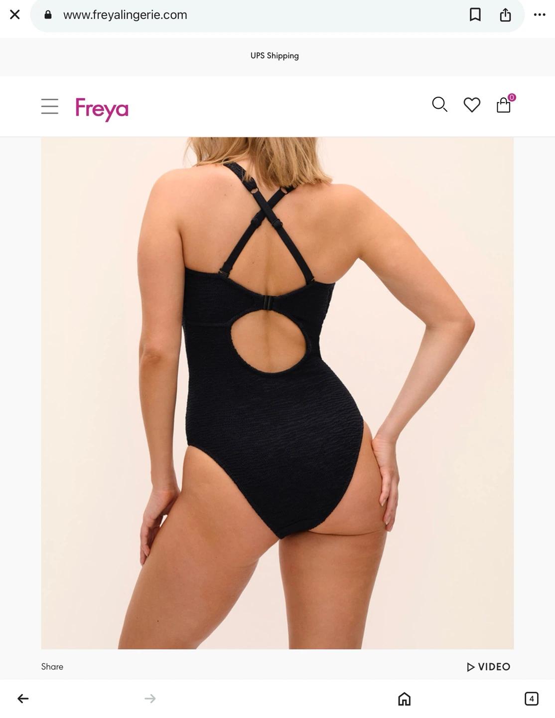 Freya Ibiza Waves Underwire Swimsuit - 34DD - photo 3