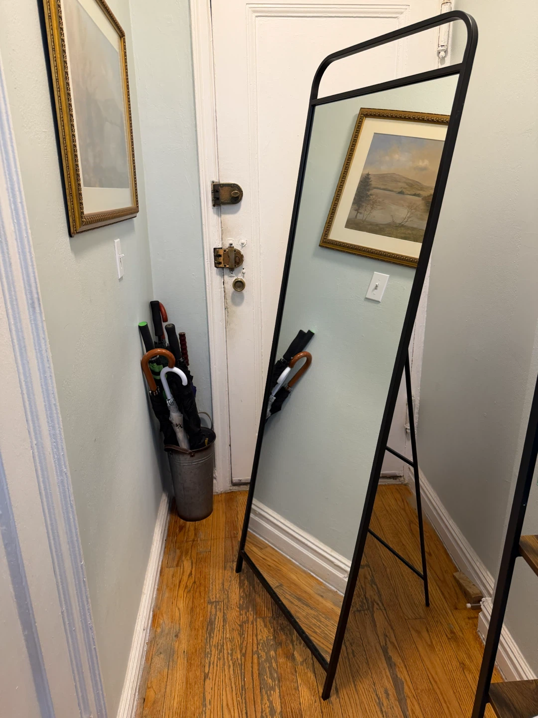 Black Standing Floor Mirror