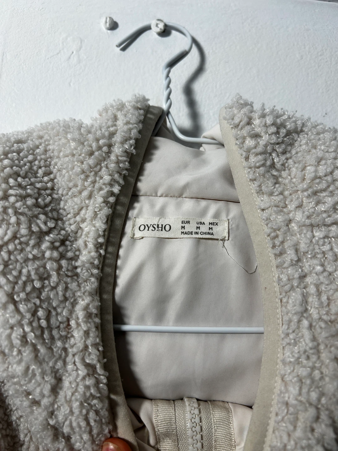 Oysho Cream Teddy Fleece Vest - photo 5