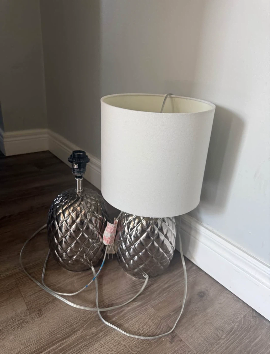 Set of Two Pineapple Table Lamps