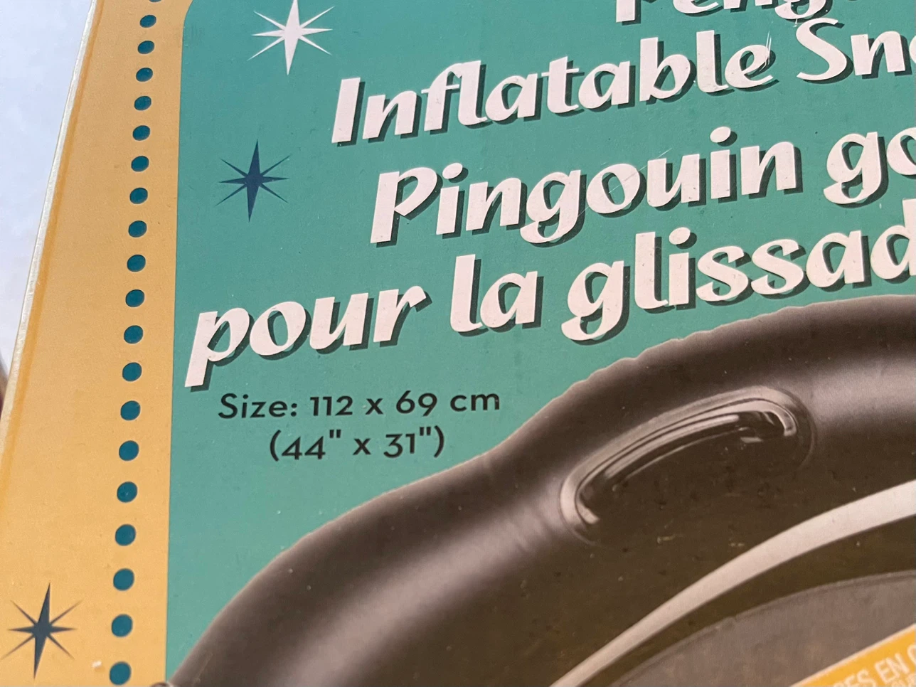 Inflatable snow slides (one penguin, two polar bears) - photo 2