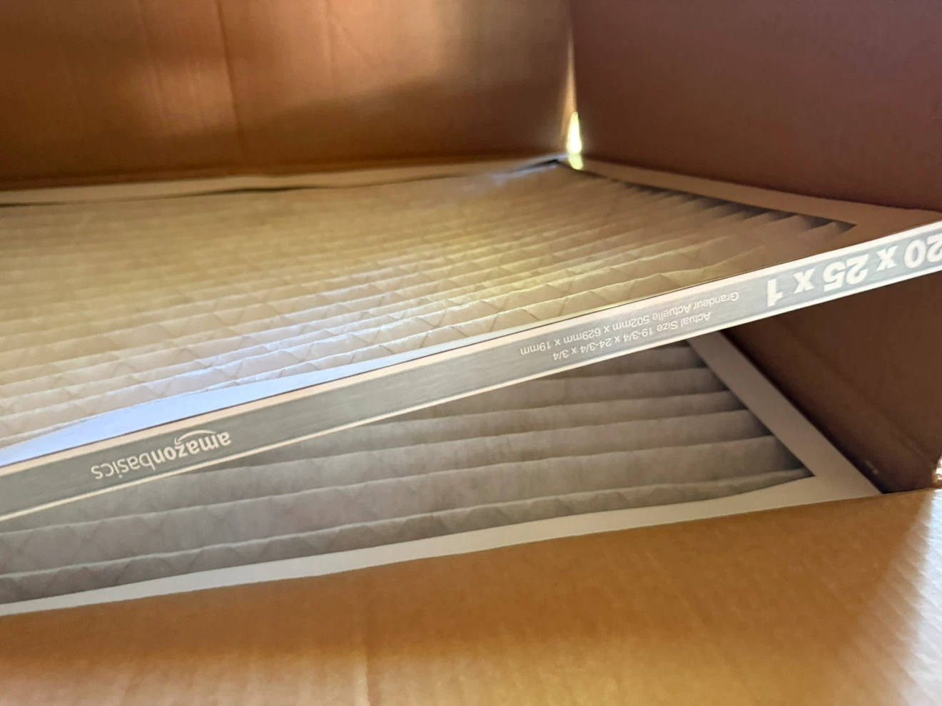 Amazon Basics Merv 8 AC Furnace Air Filter 6 Pack