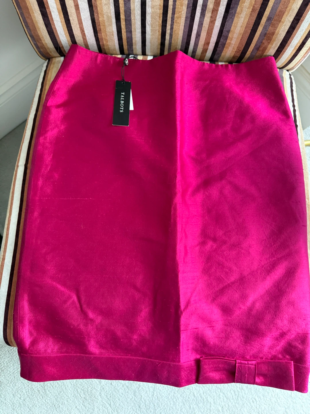 Talbots Fuchsia Skirt - Size 8