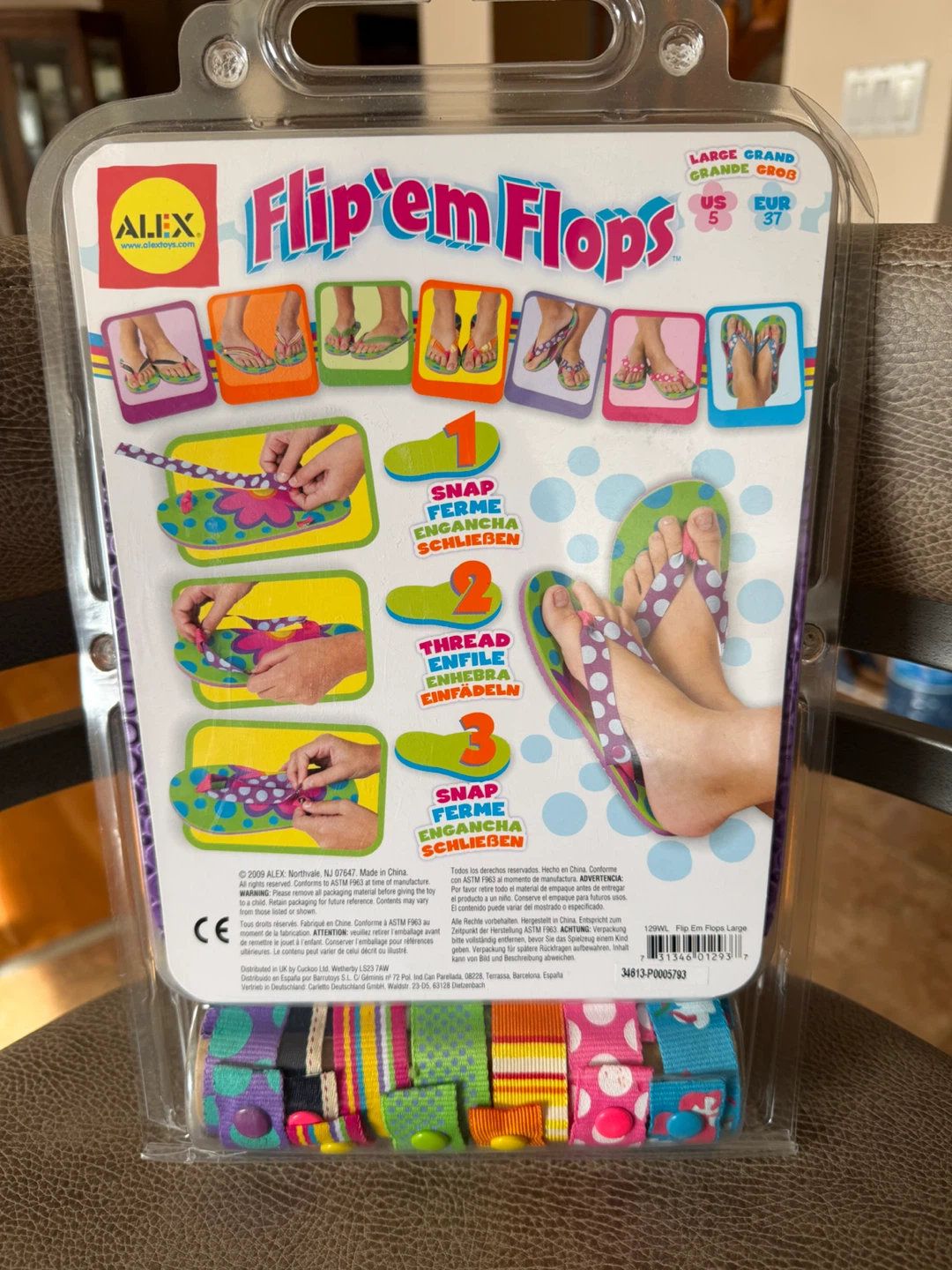 ALEX Flip 'em Flops Craft Kit - Large - photo 2