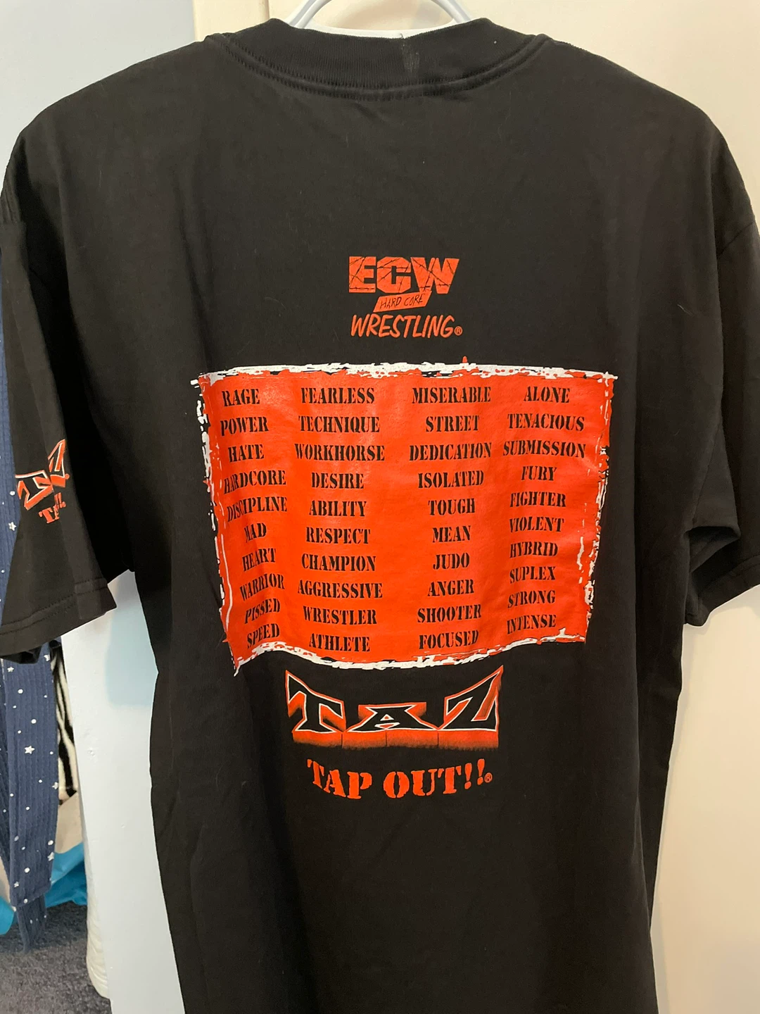 Vintage Taz ECW Wrestling T-Shirt - photo 2