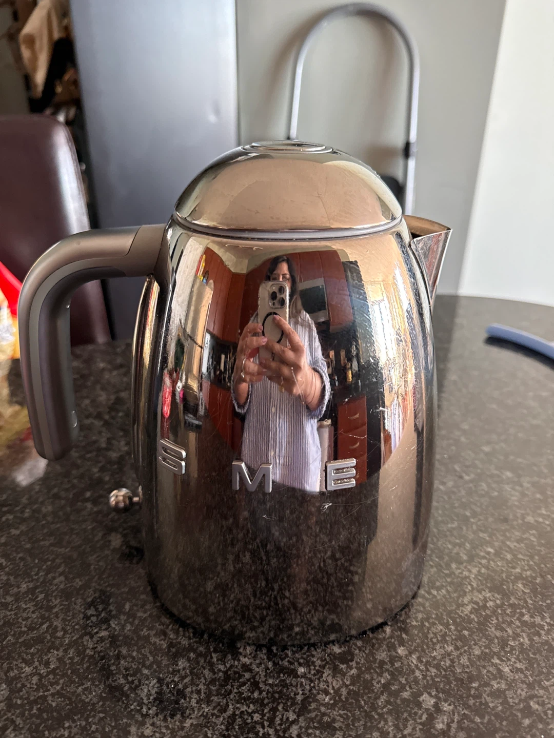 Smeg Chrome Electric Kettle without base