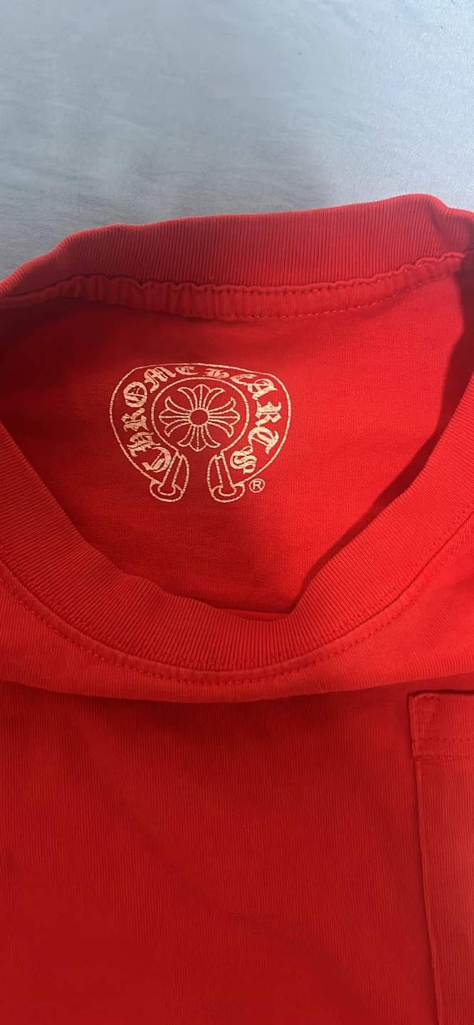 Chrome Hearts Red Long Sleeve Tee - photo 3