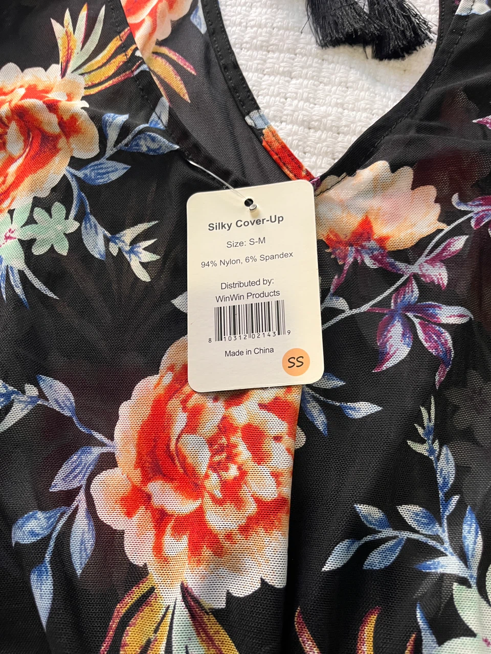 Lildy Floral Silky Cover-Up - photo 5
