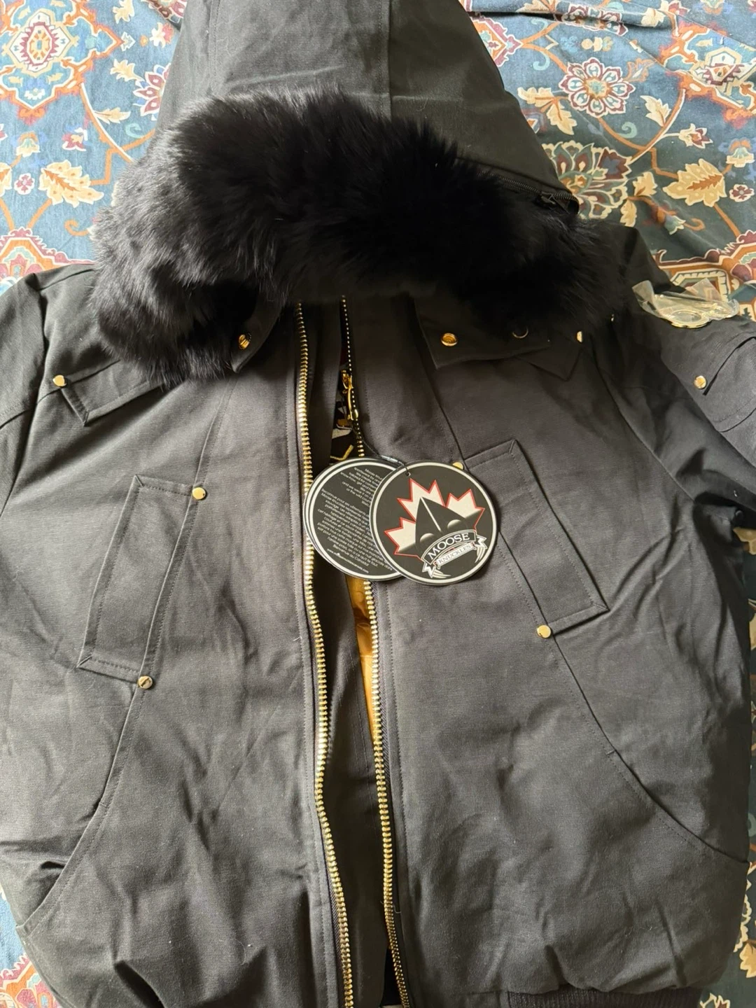 Moose Knuckles Winter Bomber Jacket - photo 2